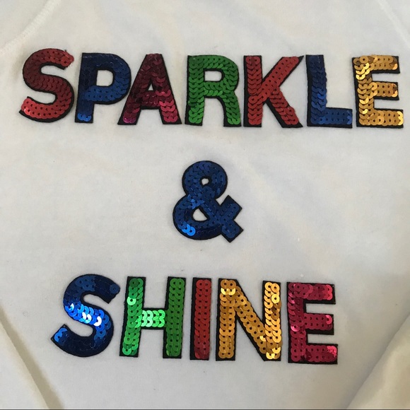 Betsey Johnson Sparkle And Shine Sweatshirt… - Picture 2 of 7